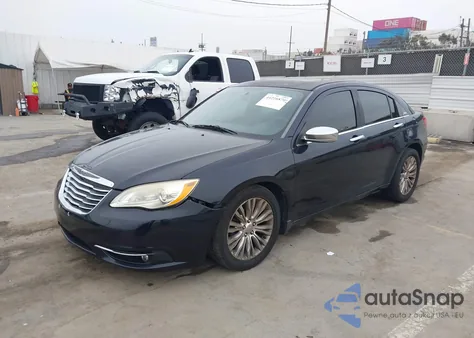 2012 Chrysler 200 Limited из США, поврежденный, VIN 1C3CCBCG7CN192537